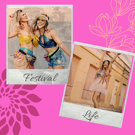 Brightly coloured tights for your festival outfit this Summer