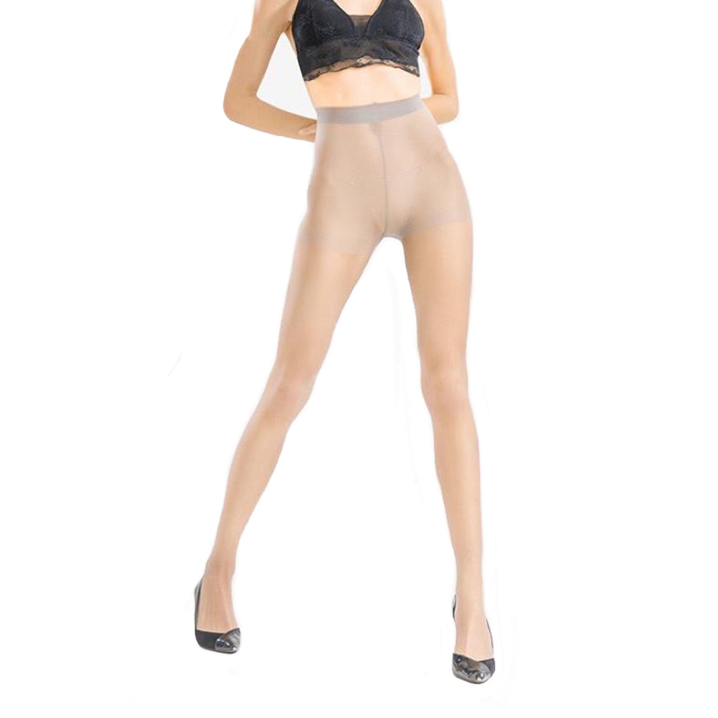 Denier Ultra Elegance Sheer Tights - Grey