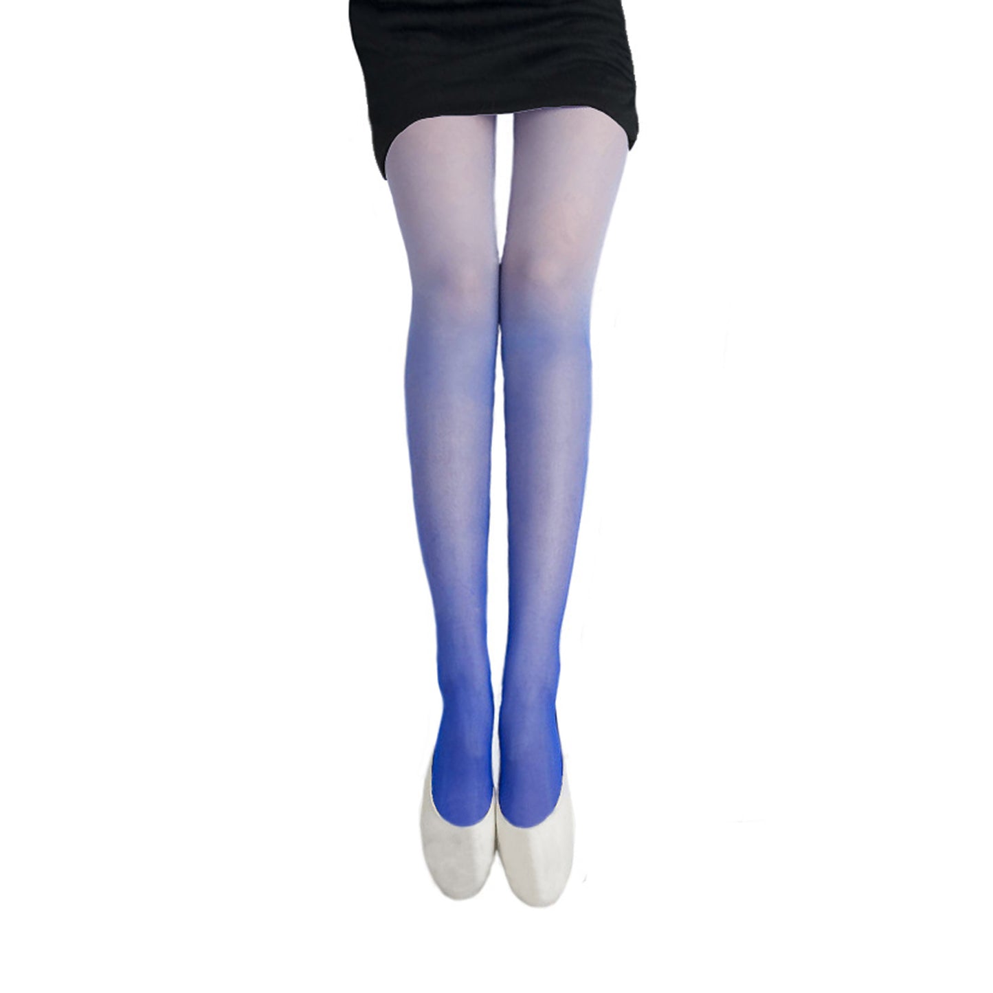 Colourful Sheer 20 Denier Blue Gradient Tights Simply Joshimo