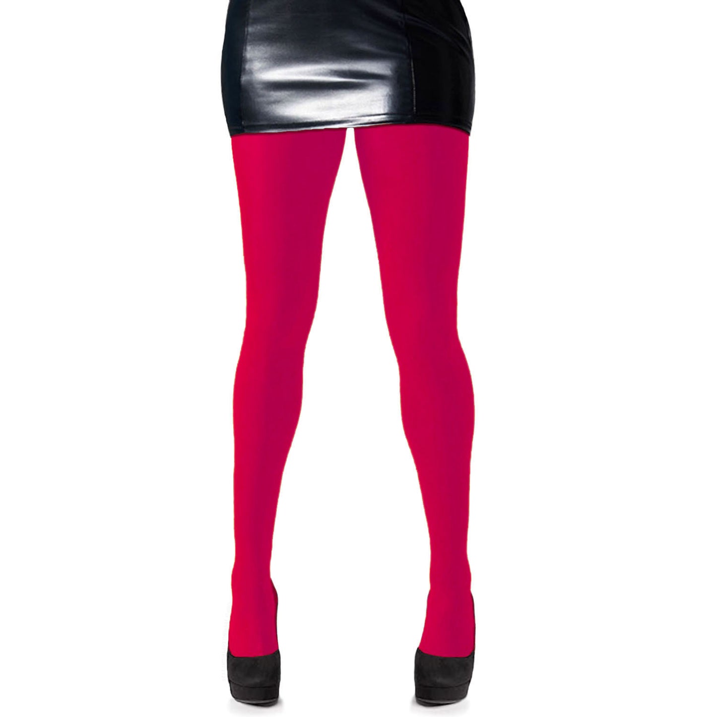 Ladies Bright Red 70 Denier Dance Hosiery - Simply Joshimo