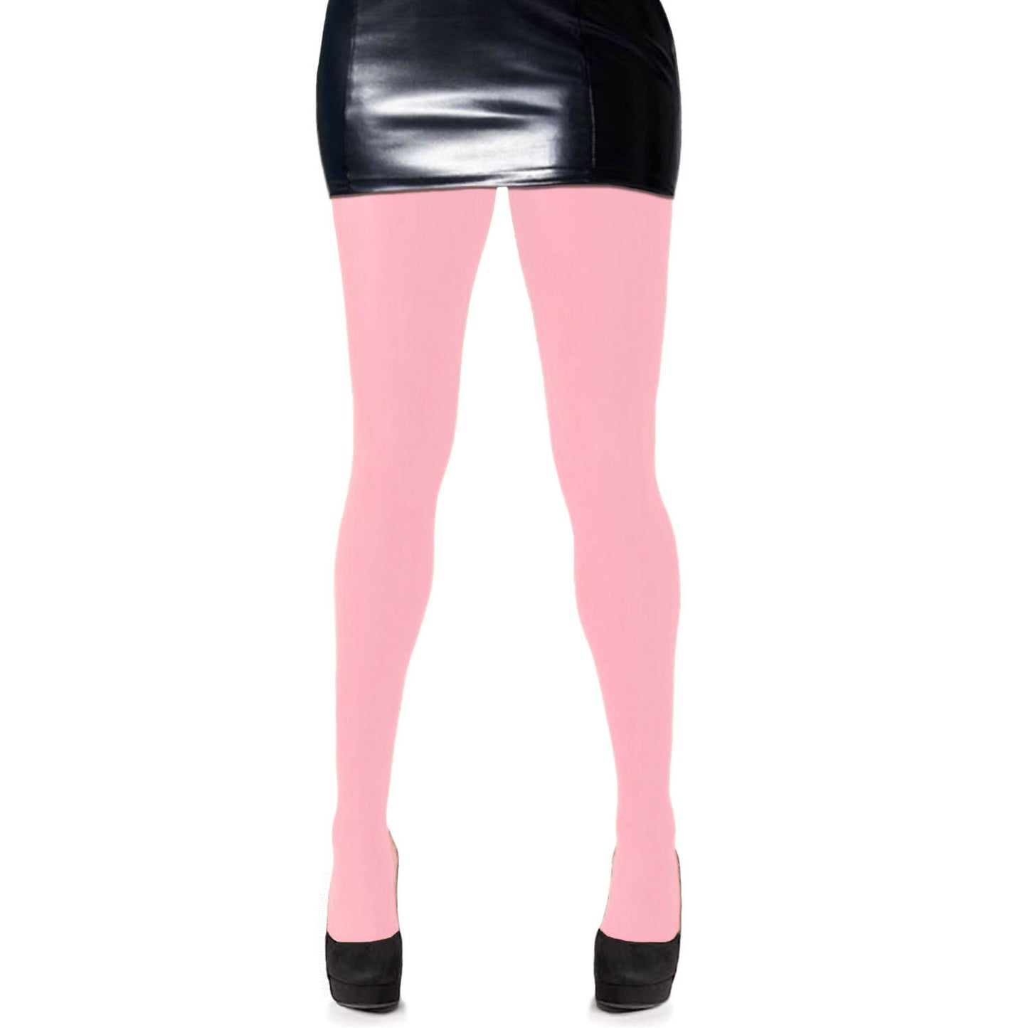Ladies baby pink thick hosiery tights - Simply Joshimo