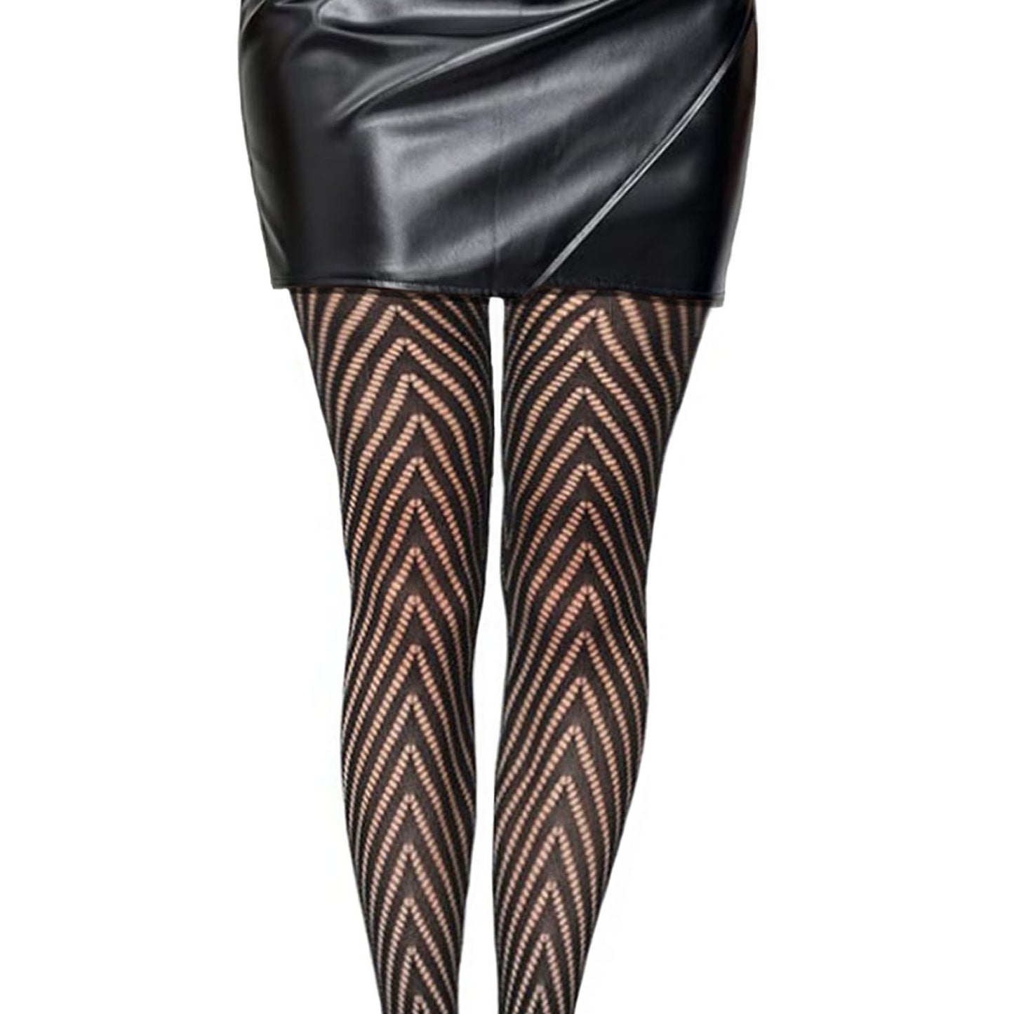 Simply Joshimo Patterned Fishnet Fashion Hosiery