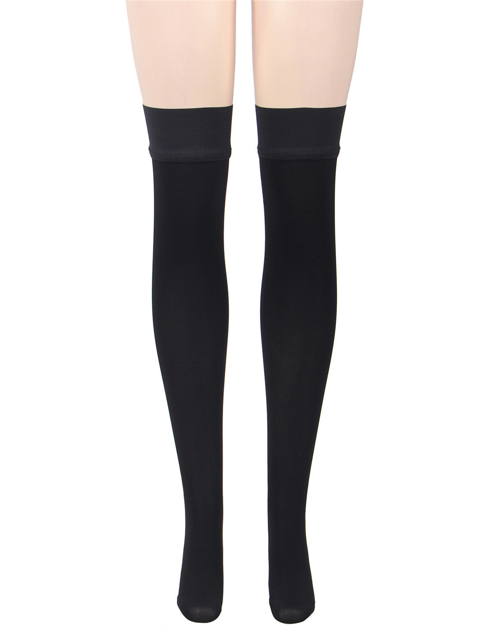 70 Denier Opaque Stockings With A Black Bow- Simply Joshimo
