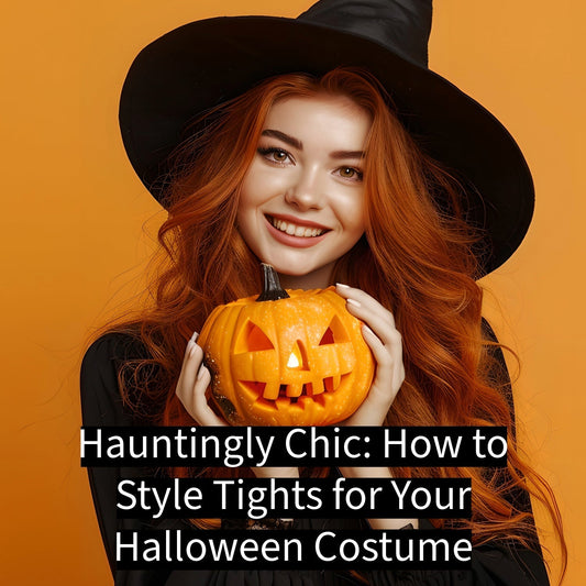 Hauntingly Chic: How to Style Tights for Your Halloween Costume