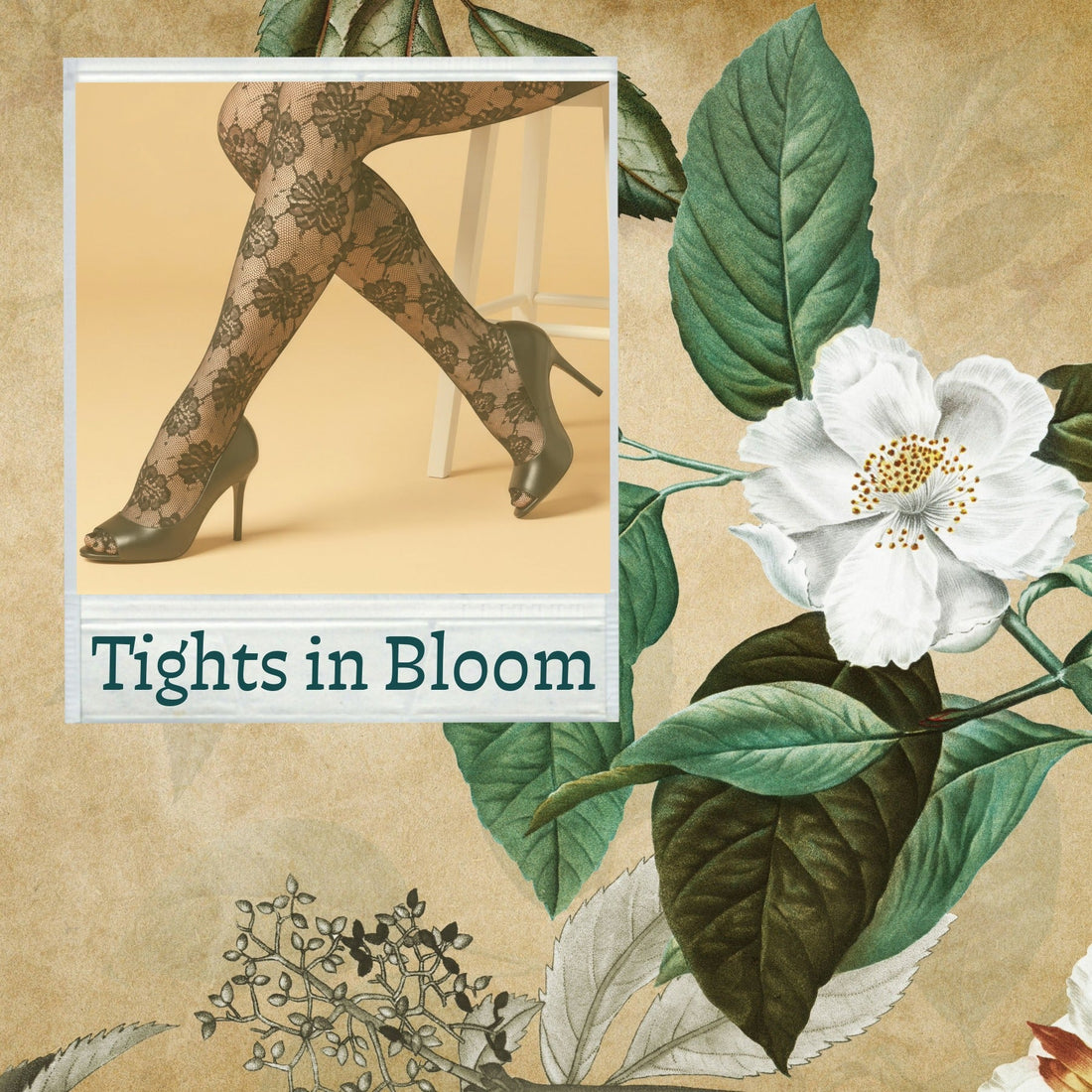 Blooms & Fishnets: Floral Tights Styles for Every Vibe