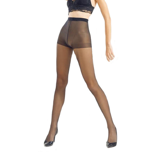 Denier black high waist tights- Simply Joshimo