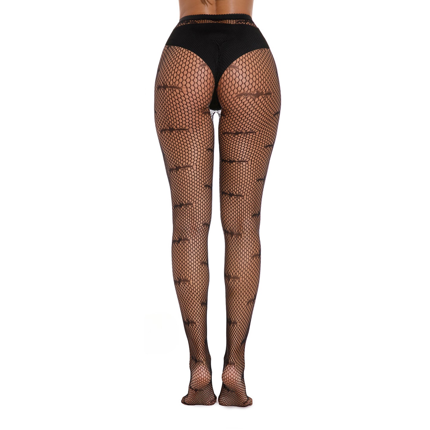 Bat Patterned Fishnet Fashion Tights- Simply Joshimo