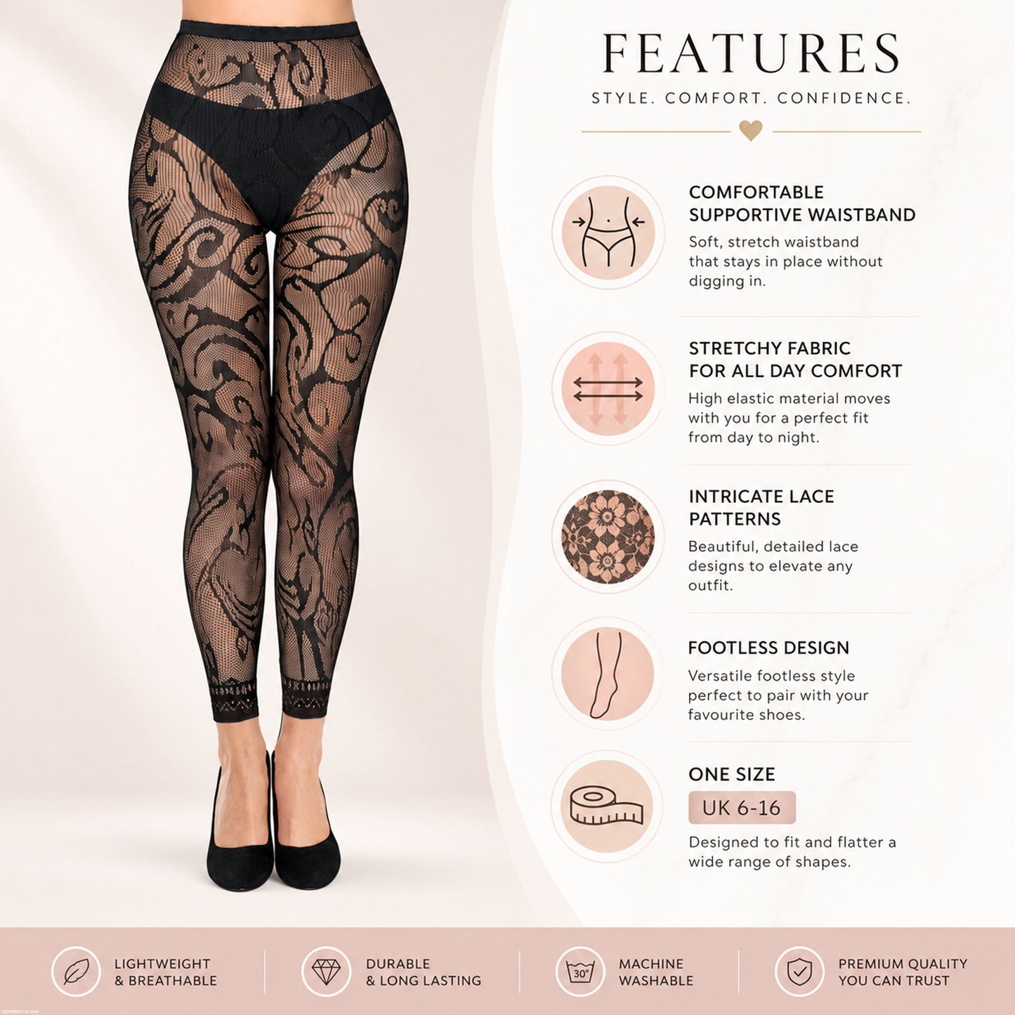 Tights features