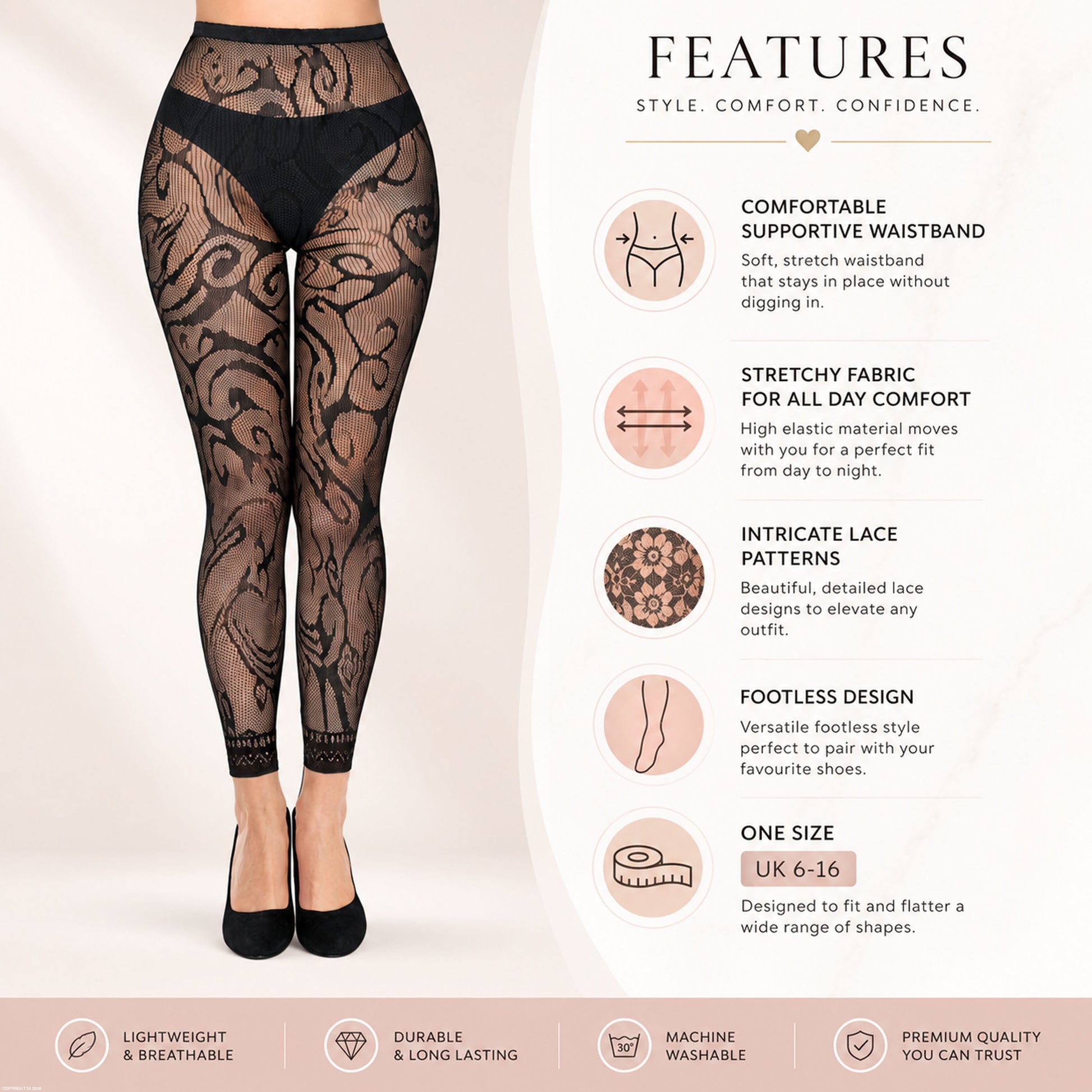 Tights features