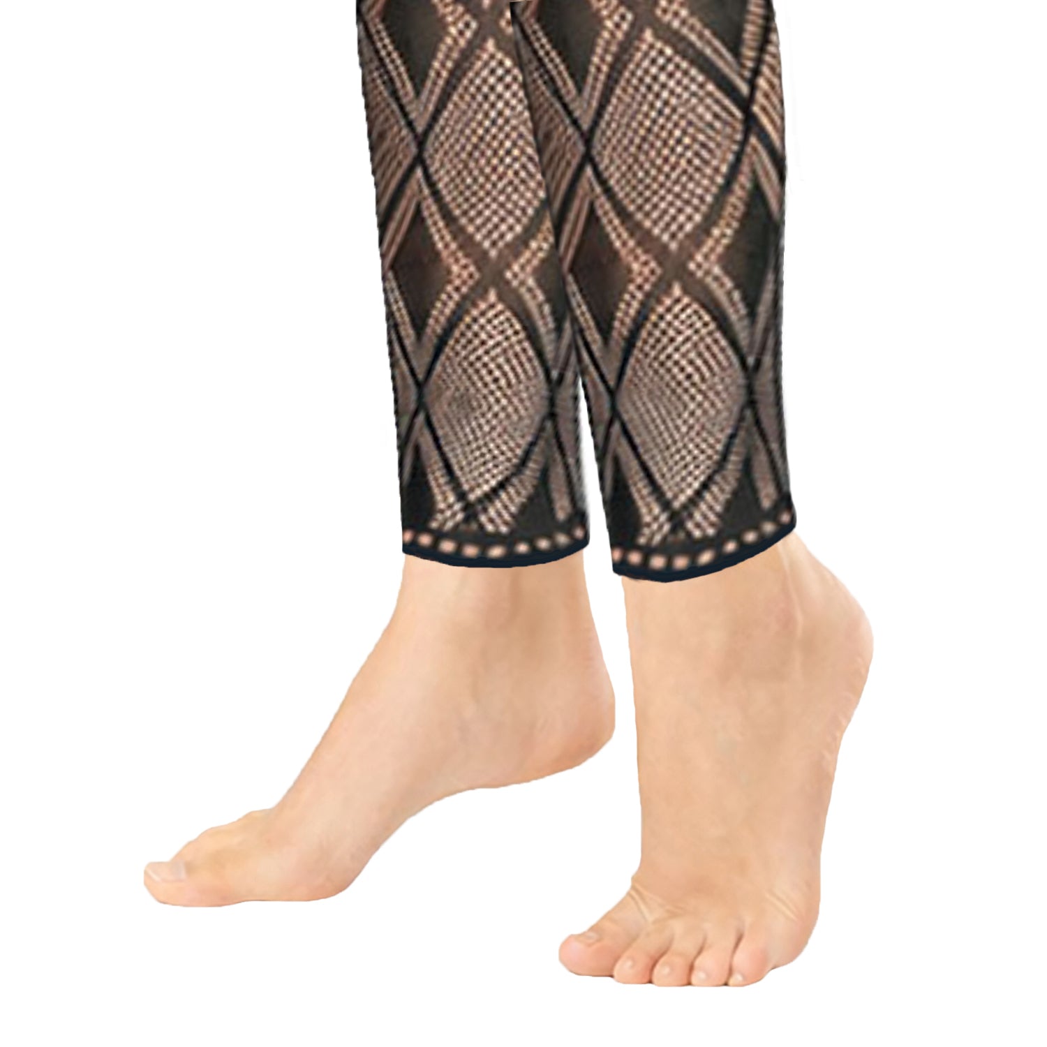 footless tights ankle detail
