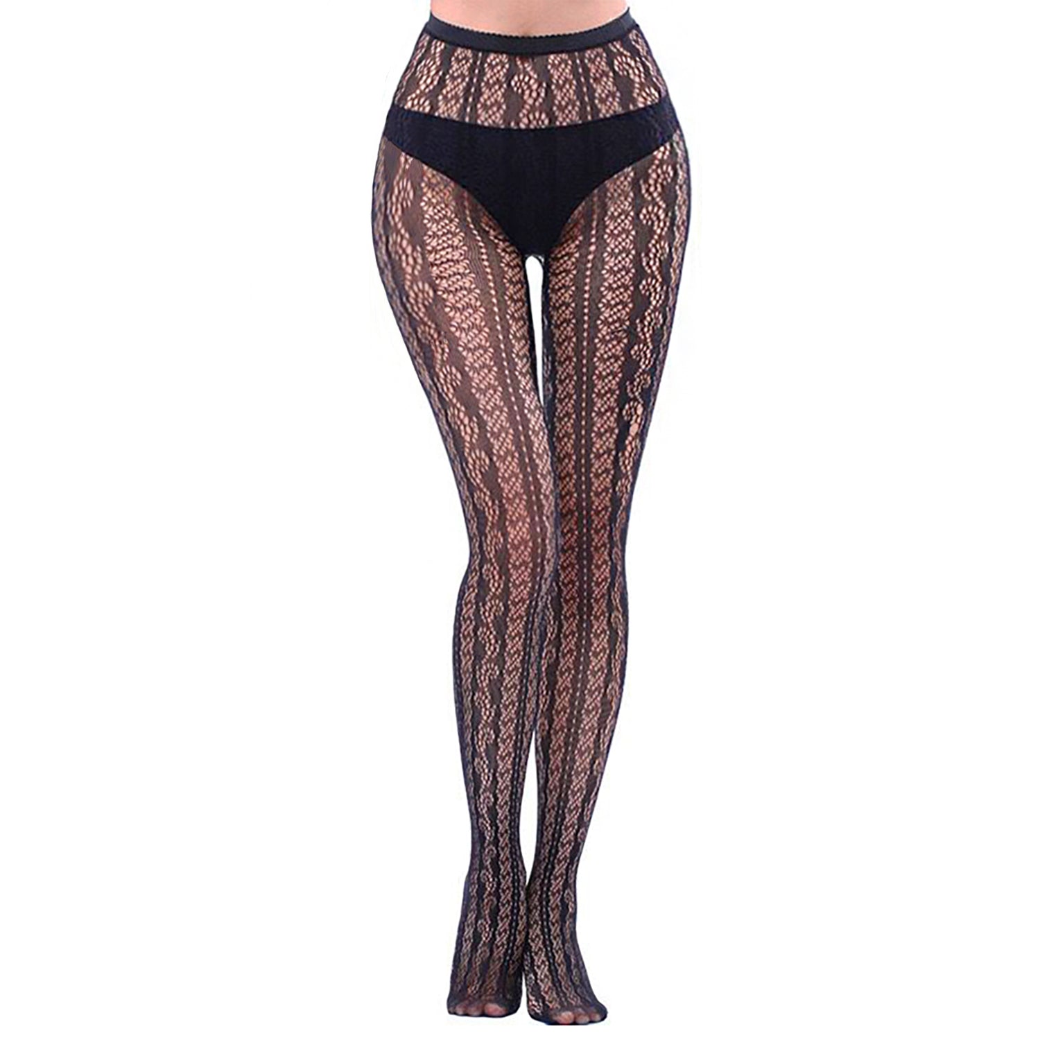 Ladies aztec patterned fishnets for women Simply Joshimo