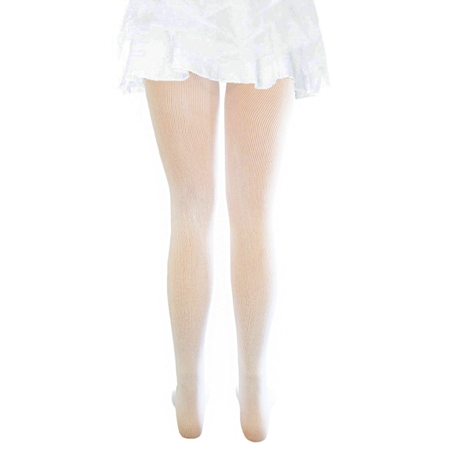 Simply Joshimo White Lace Fishnet Tights