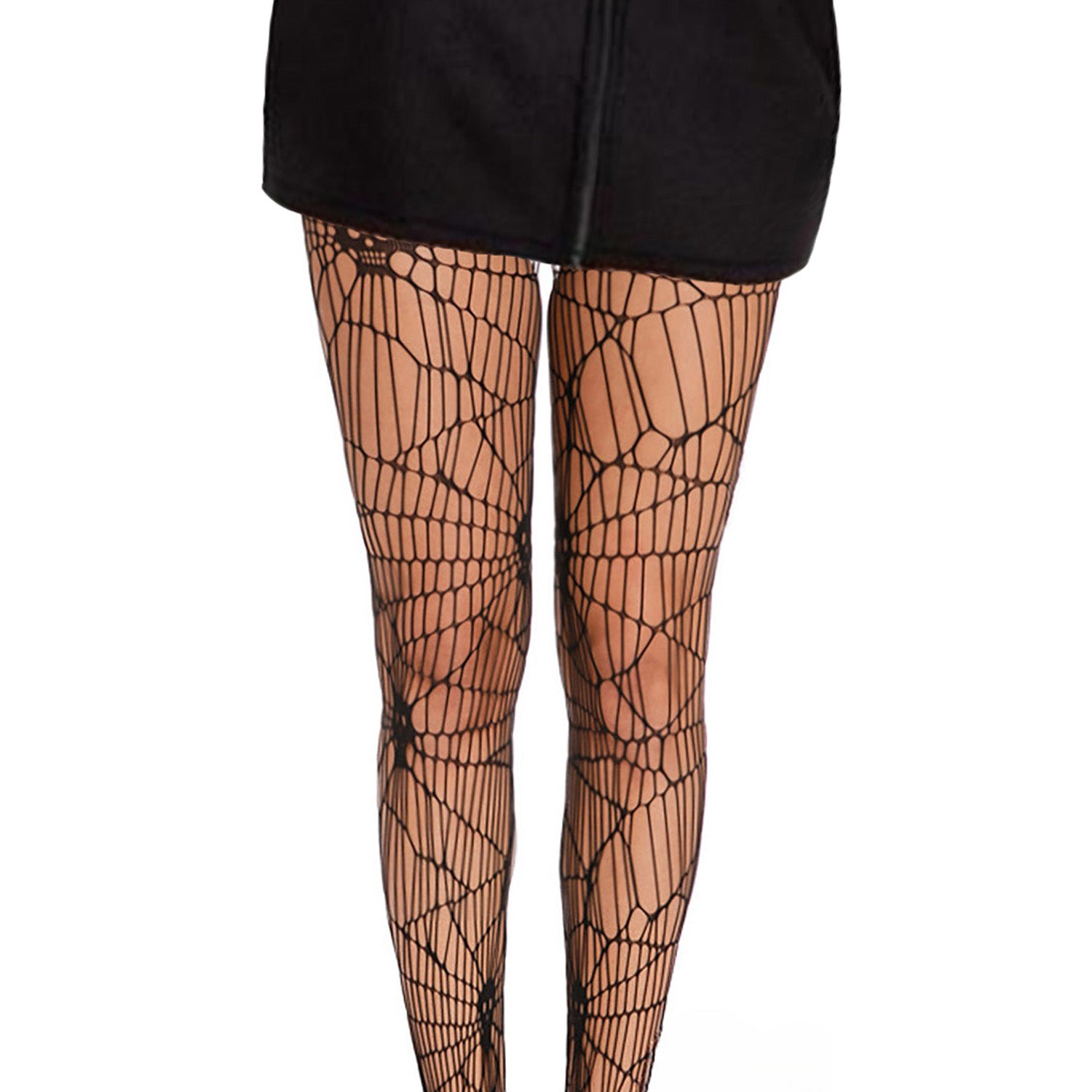 simply Joshimo Gothic skull web tights 