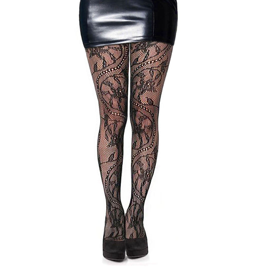 Womens floral patterned tights - Simply Joshimo