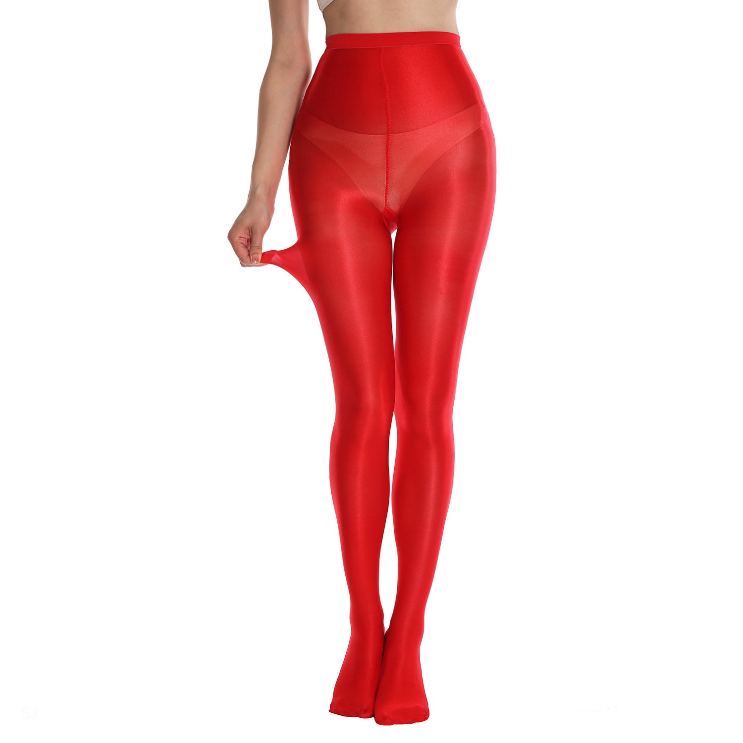 70 denier bright red hosiery for sizes UK 6, 8, 10 and 12