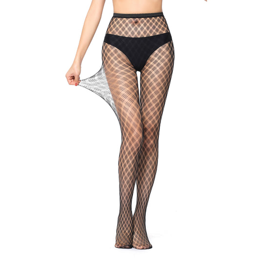 Simply Joshimo's Lattice Patterned Fishnet Tights