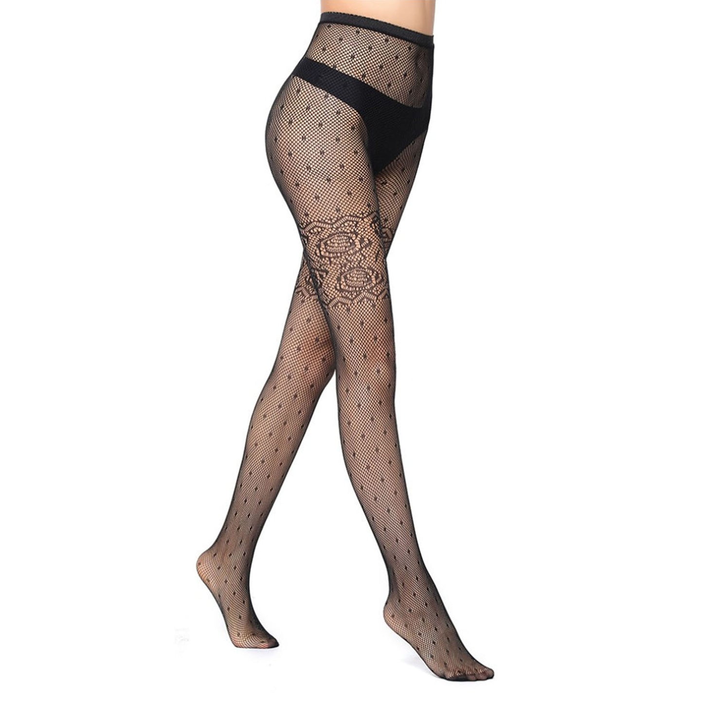 Dot & Bloom Fishnet Tights- Simply Joshimo